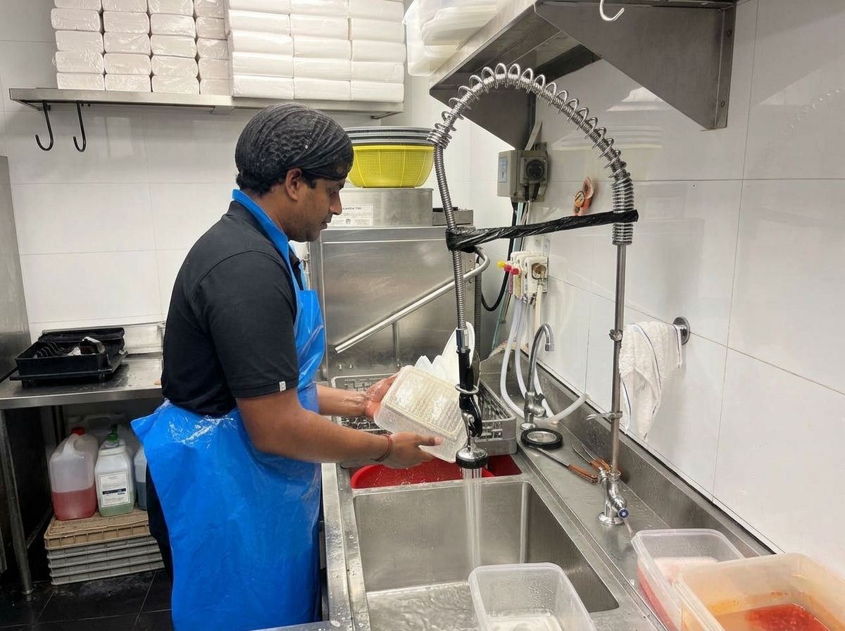 Dishwashing & Kitchen Support