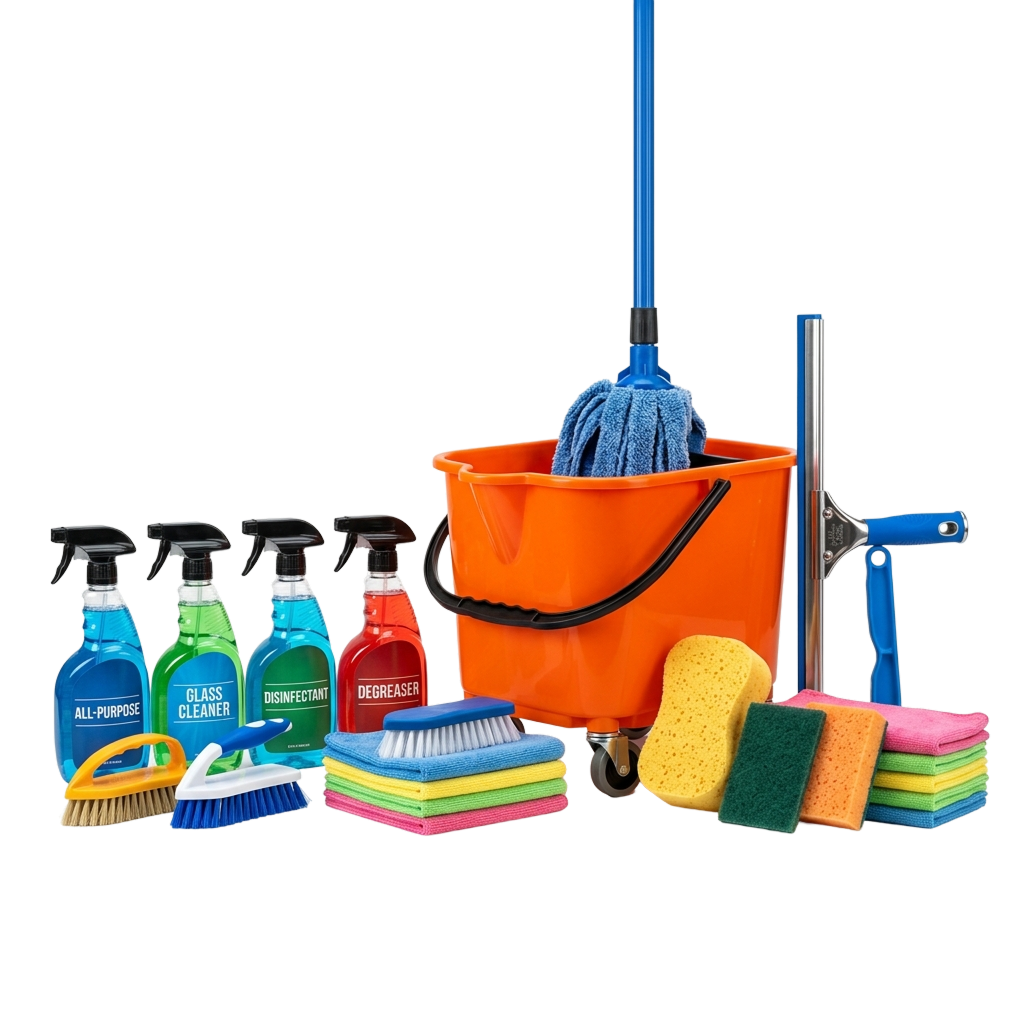 Professional Cleaning Equipment Cutout